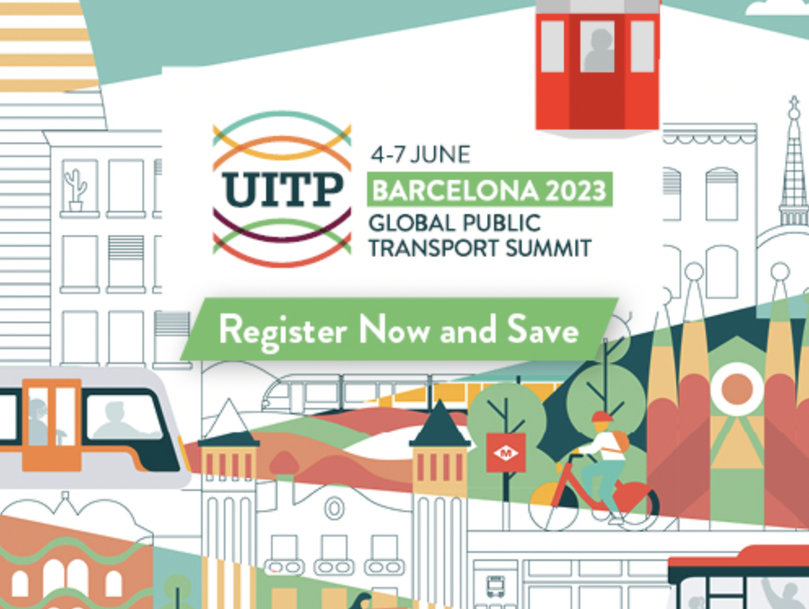 CAF EN UITP GLOBAL PUBLIC TRANSPORT SUMMIT EN BARCELONA